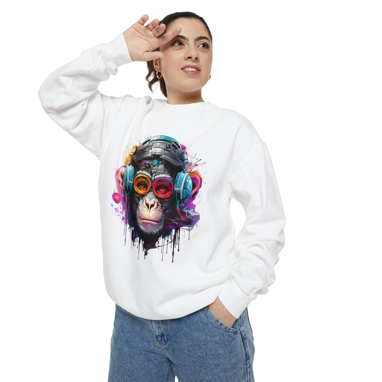 Unisex Garment-Dyed Sweatshirt